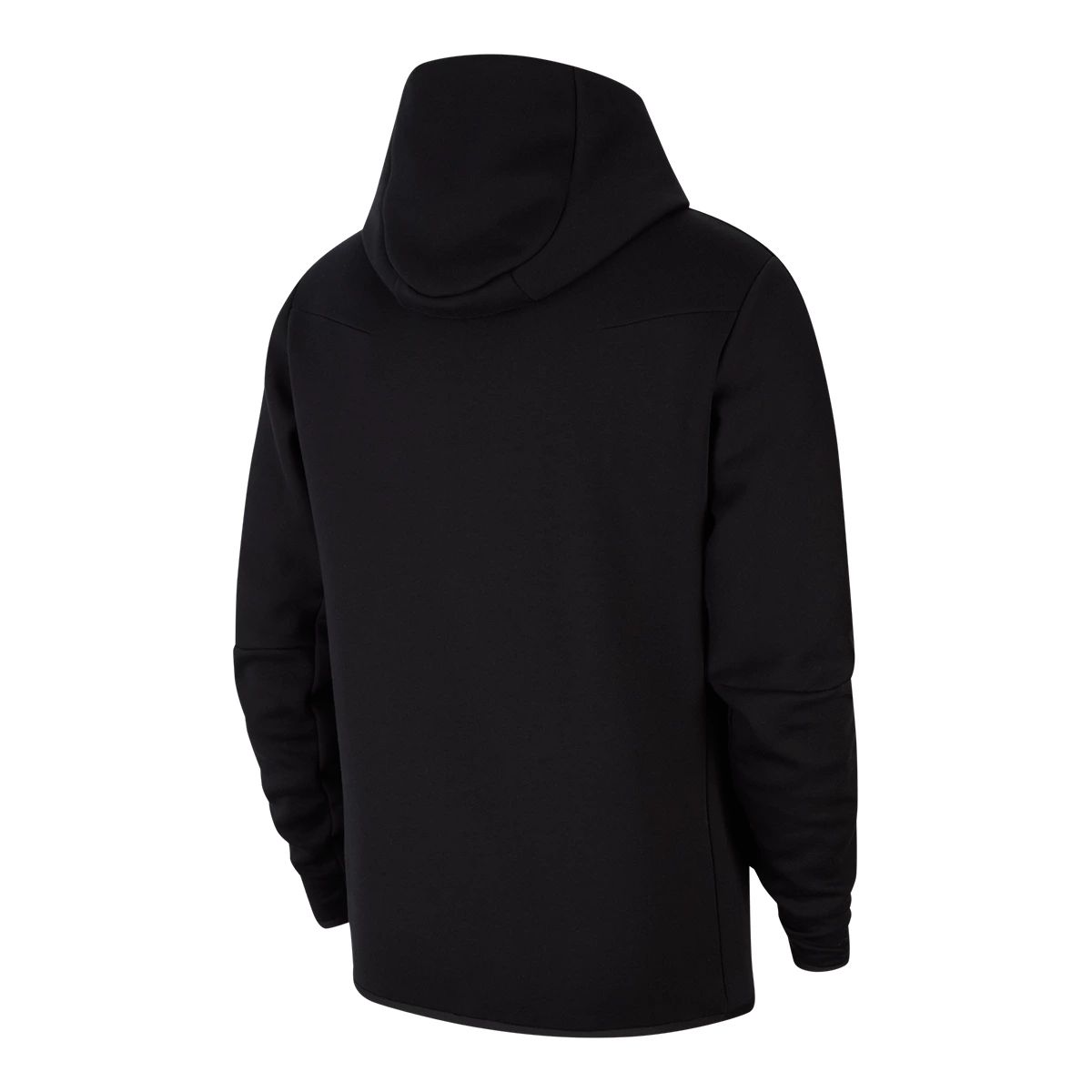 Nike tech fleece hot sale hoodie black