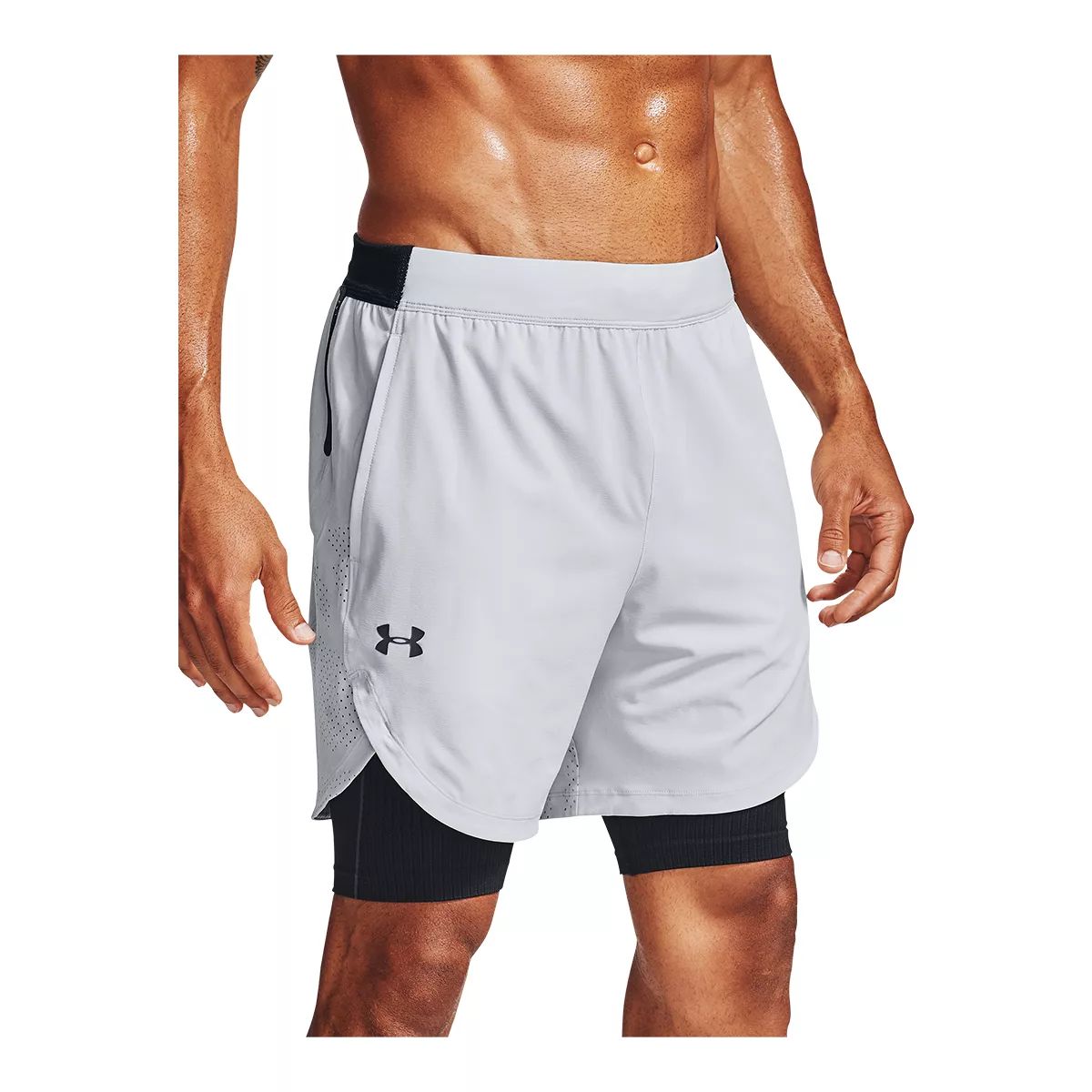 Under Armour Men's Stretch Woven 7" Shorts, Regular Fit, Gym, Elastic, Water Repellent