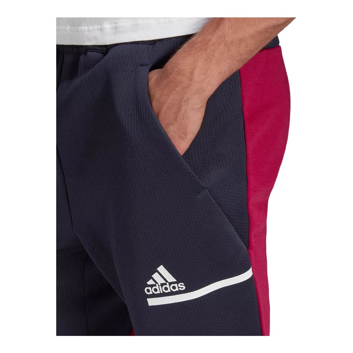 adidas Men's Z.N.E. Knit Sweatpants, Fleece