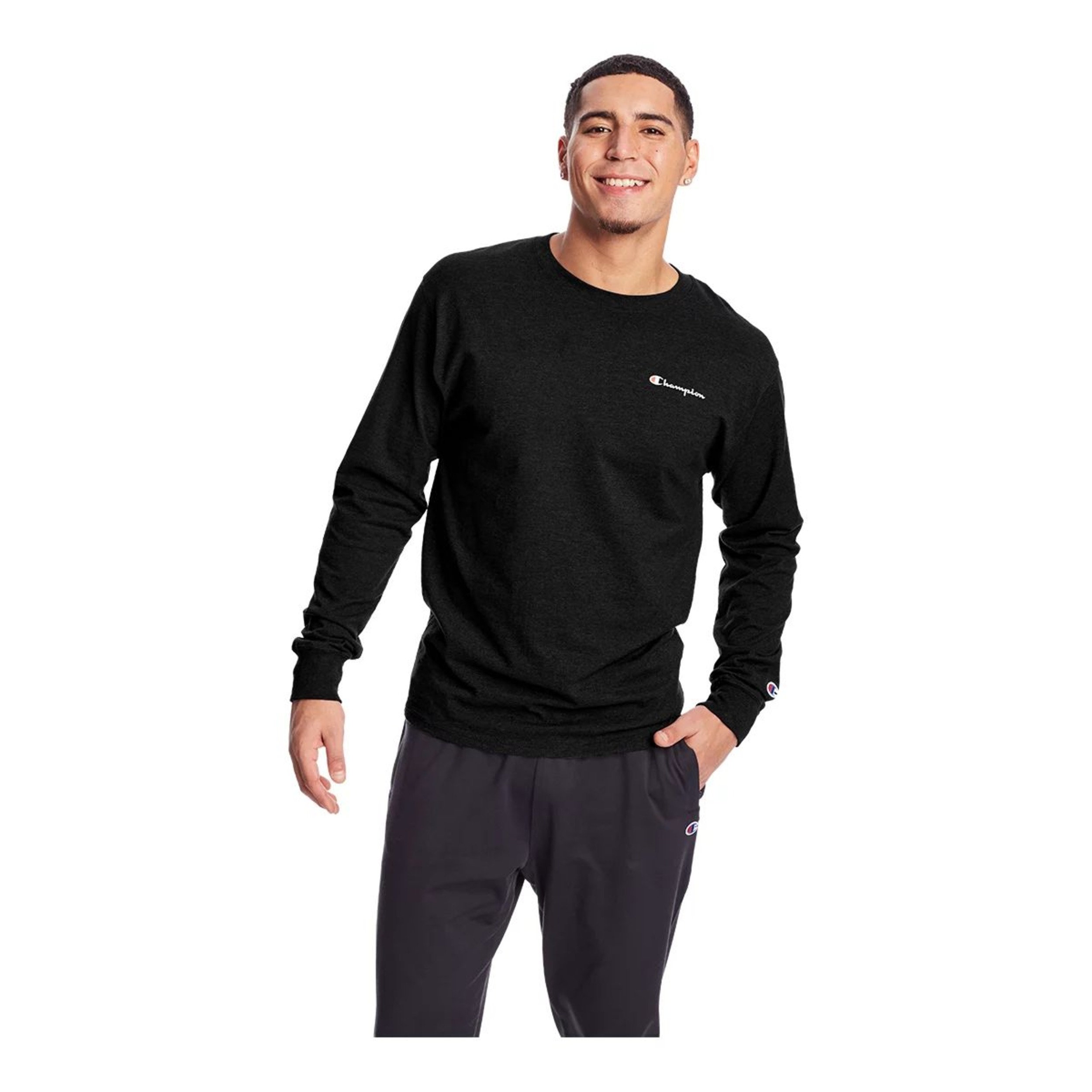 Champion Men's Graphic Long Sleeve Shirt