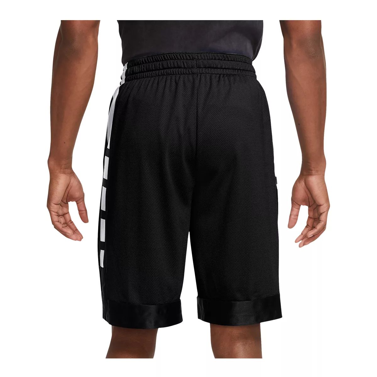 Nike Men's Dry Elite Stripe Basketball Shorts, Loose Fit Dri-FIT