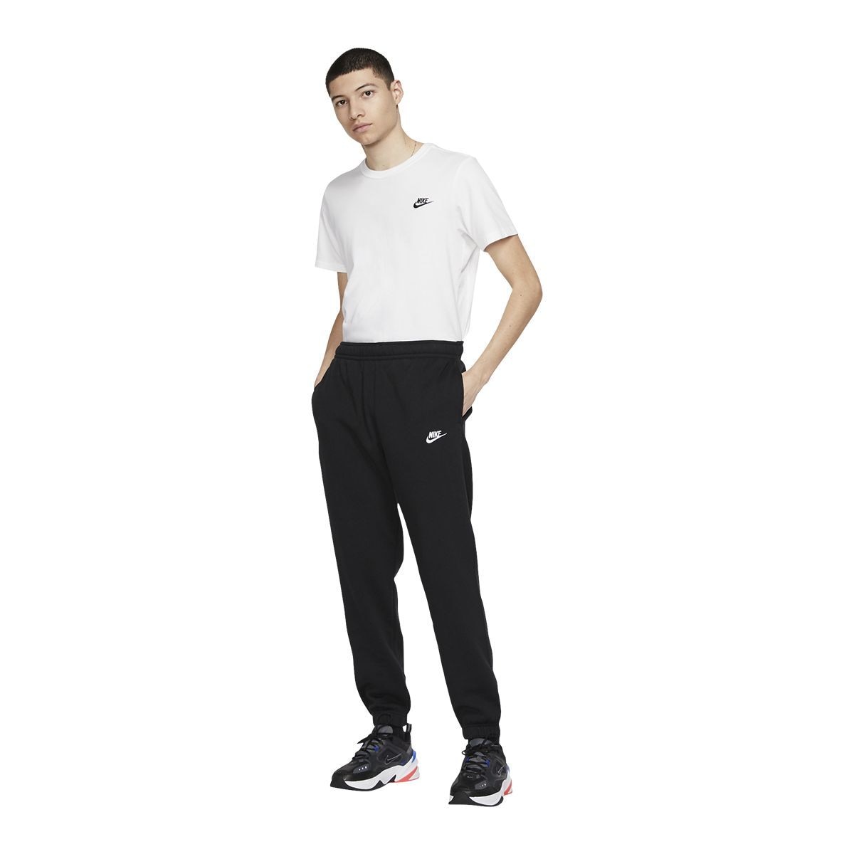 Nike Men's Club Basketball Sweatpants, Cotton, Workout, Gym, Athletic, Cuffed