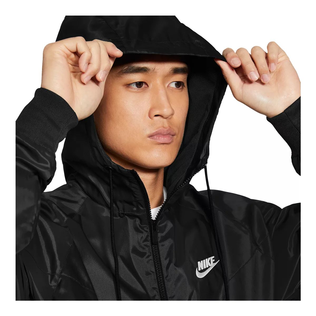 Nike Windrunner Men's Running Jacket - Medium Ash/Light Bone