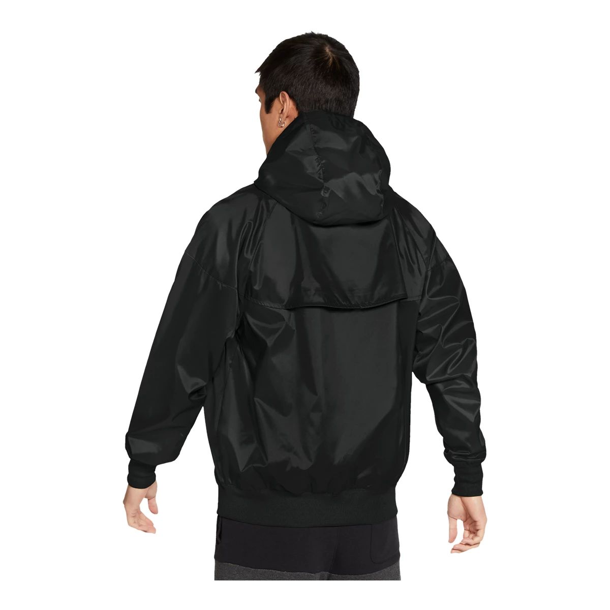 NIKE Sportswear Air Men's Woven Jacket (Black, Medium) 