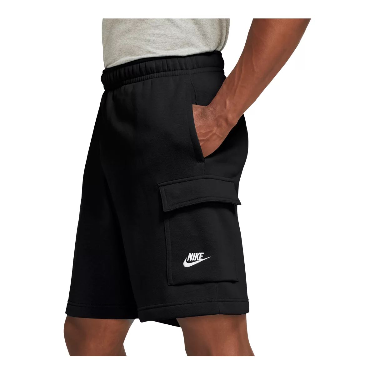 Nike Men's Club Fleece Basketball Cargo Shorts