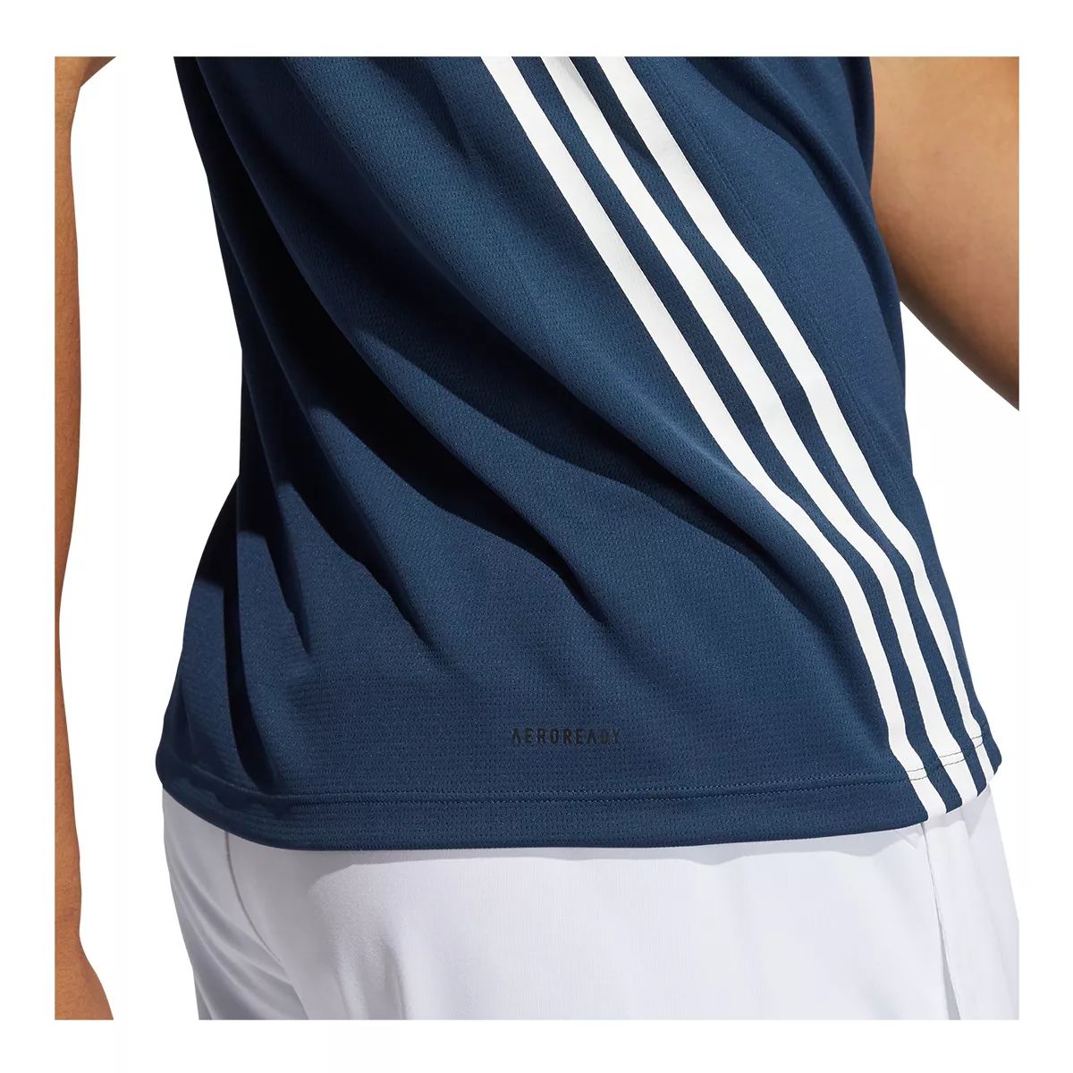 adidas Men's Aeroready 3-Stripe T Shirt