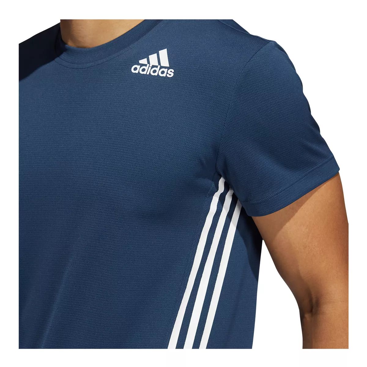adidas Men's Aeroready 3-Stripe T Shirt