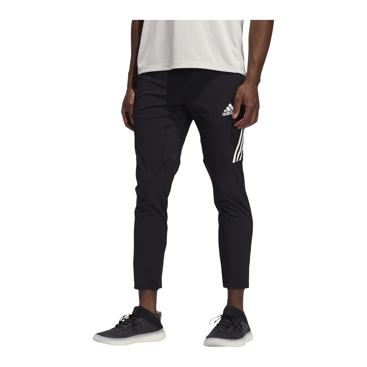 adidas Men's Aeroready Woven 3-Stripe Pants