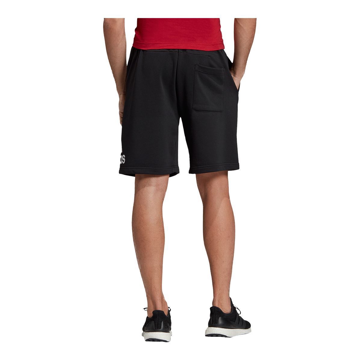 adidas Men's Badge of Sports French Terry Gym Shorts