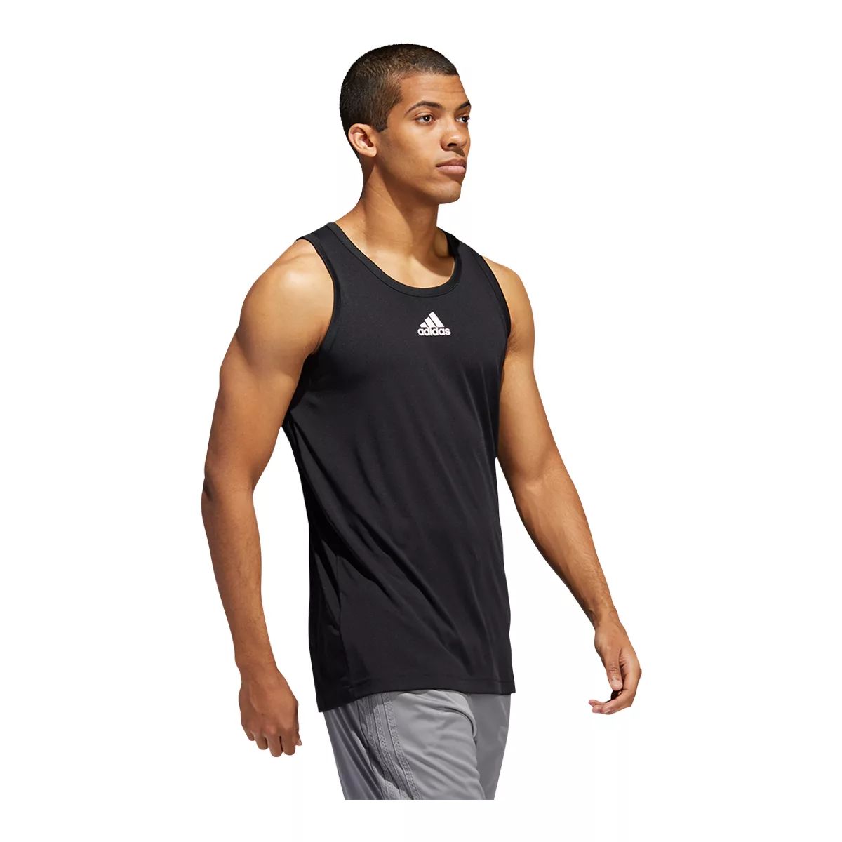 adidas Men's 3G Basketball Tank Top, Lightweight, Sleeveless