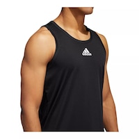 adidas Men's 3G Basketball Tank Top, Lightweight, Sleeveless Front_Angled_Right