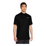 Nike Golf Men's Tiger Woods Dri-Fit Mock Short Sleeve Polo T Shirt Front_Angled_Right