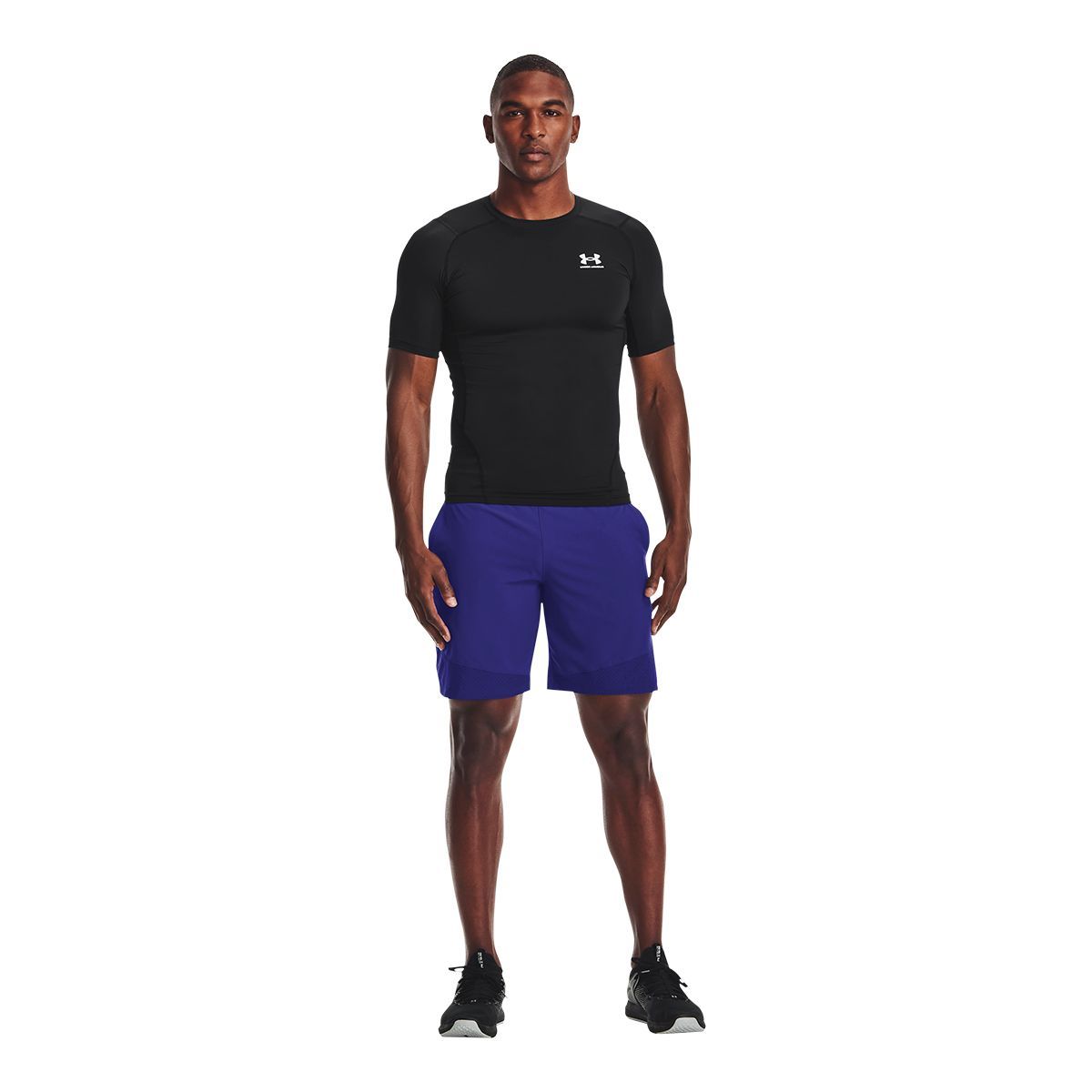 Men's under armour heat best sale gear shorts