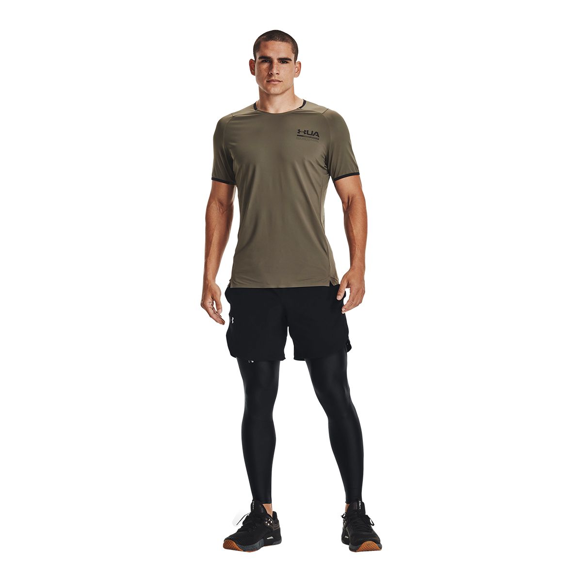 Under Armour Men's HeatGear© Iso-Chill Compression Perforated Leggings