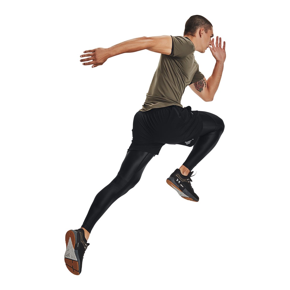 Under Armour Men's HeatGear© Iso-Chill Compression Perforated Leggings