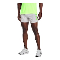 Under Armour Men's Speedpocket 5-in Running Shorts Front_Angled_Left