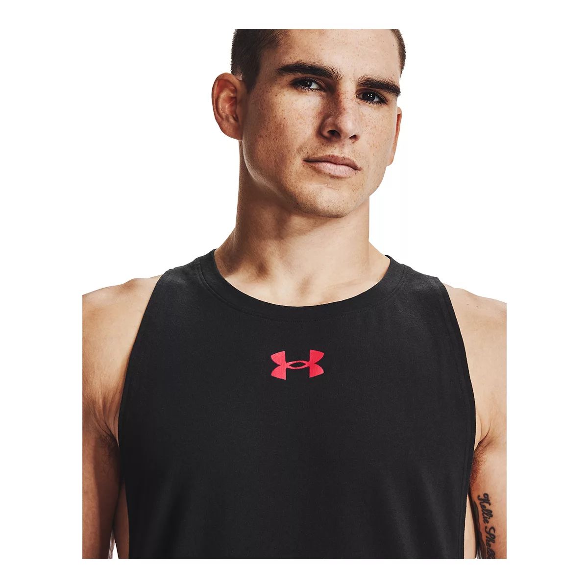 Under Armour Men's Baseline Cotton Tank Top, Lightweight, Sleeveless