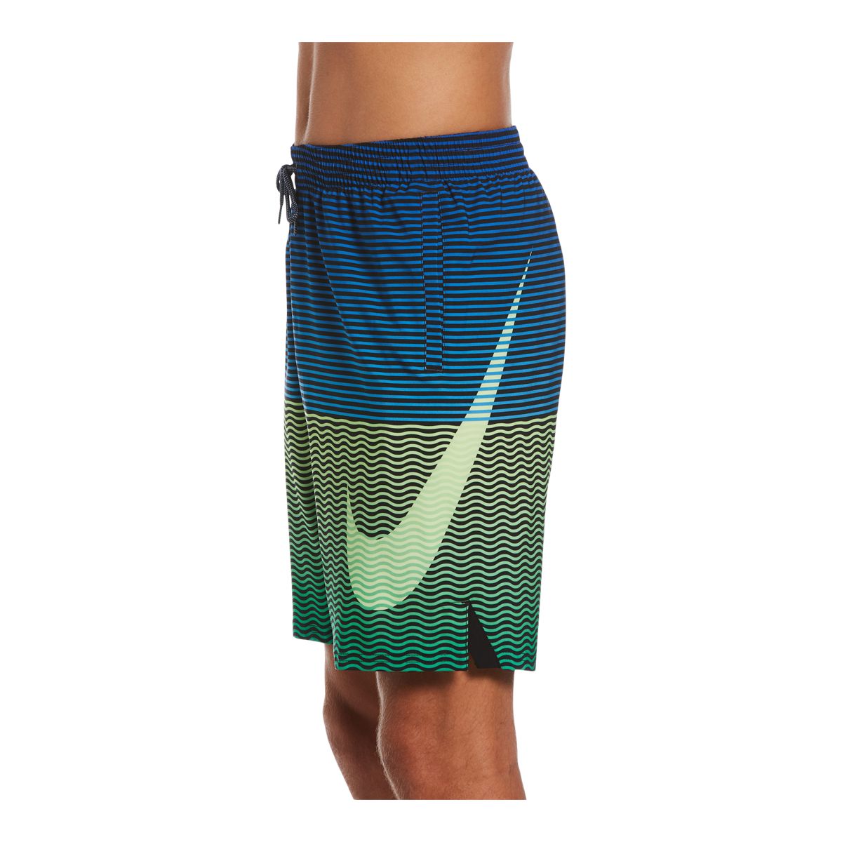 Nike Men's Horizon Stripe Vital Swim Volley Shorts, 9"