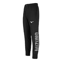 Mizuno Men's MZ1 Fleece Jogger Pants Front_Three_Fourths_Angled_Left
