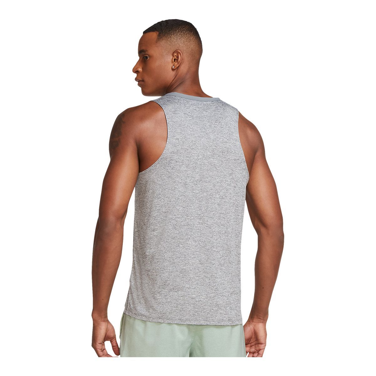 Nike tank hot sale top grey