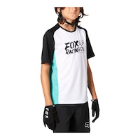 Fox Youth Defend Bike Jersey Front_Angled_Right