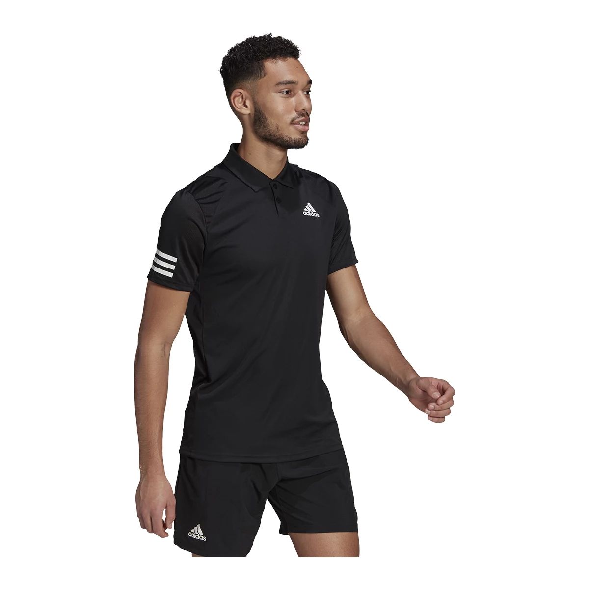 adidas Men's Club 3-Stripe Tennis Polo T Shirt