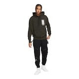 Nike Men's Jordan Zion Dri-FIT Pullover Hoodie, French Terry Fleece, Moisture-Wicking Front_Flat