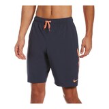 Nike Men's Core Contend Swim Shorts, 9", Quick-Dry, With Mesh Brief Front_Three_Fourths_Angled_Left