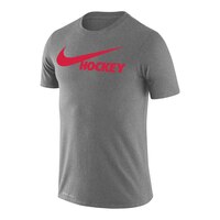 Nike Men's Hockey Legend Swoosh T Shirt Front_Angled_Left