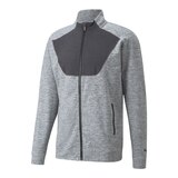 Puma Men's Cloudspun Train Full Zip Jacket Front_Angled_Left