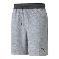 Puma Men's Cloudspun 8" Shorts, Regular Fit, Running, Drawstring Front_Angled_Left