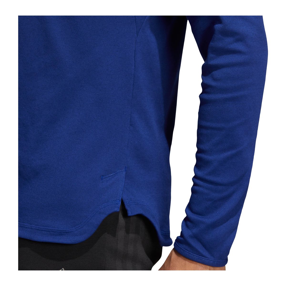 adidas Men's Prime Blue Yoga Pullover Hoodie