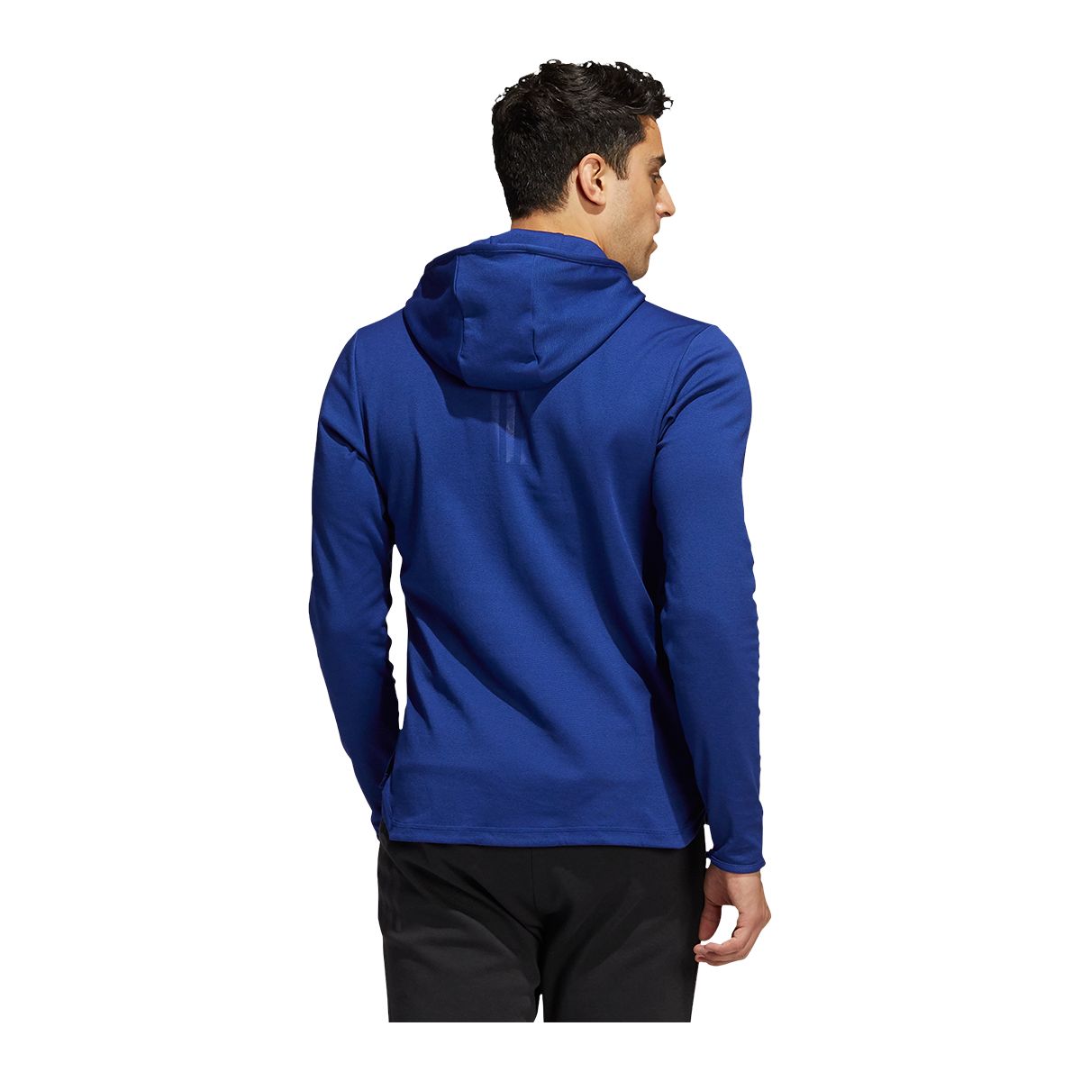 adidas Men's Prime Blue Yoga Pullover Hoodie