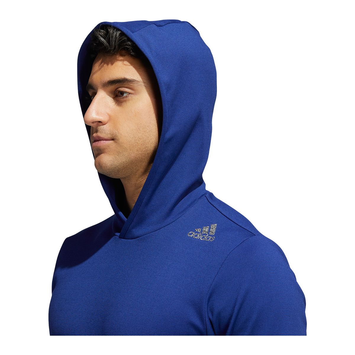 adidas Men's Prime Blue Yoga Pullover Hoodie