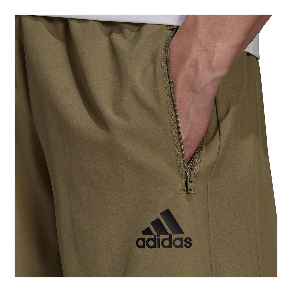 adidas Men's Woven 7” Shorts, Regular Fit, Gym, Drawstring