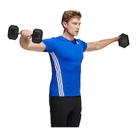 adidas Men's Aeroready Training T Shirt Front_Angled_Right