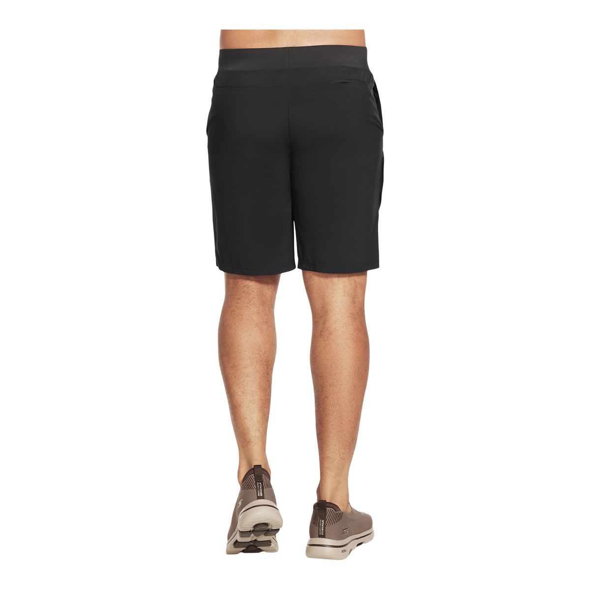 Sketchers Men's GOwalk Movement 9" Shorts, Regular Fit, Gym, Elastic, Lightweight