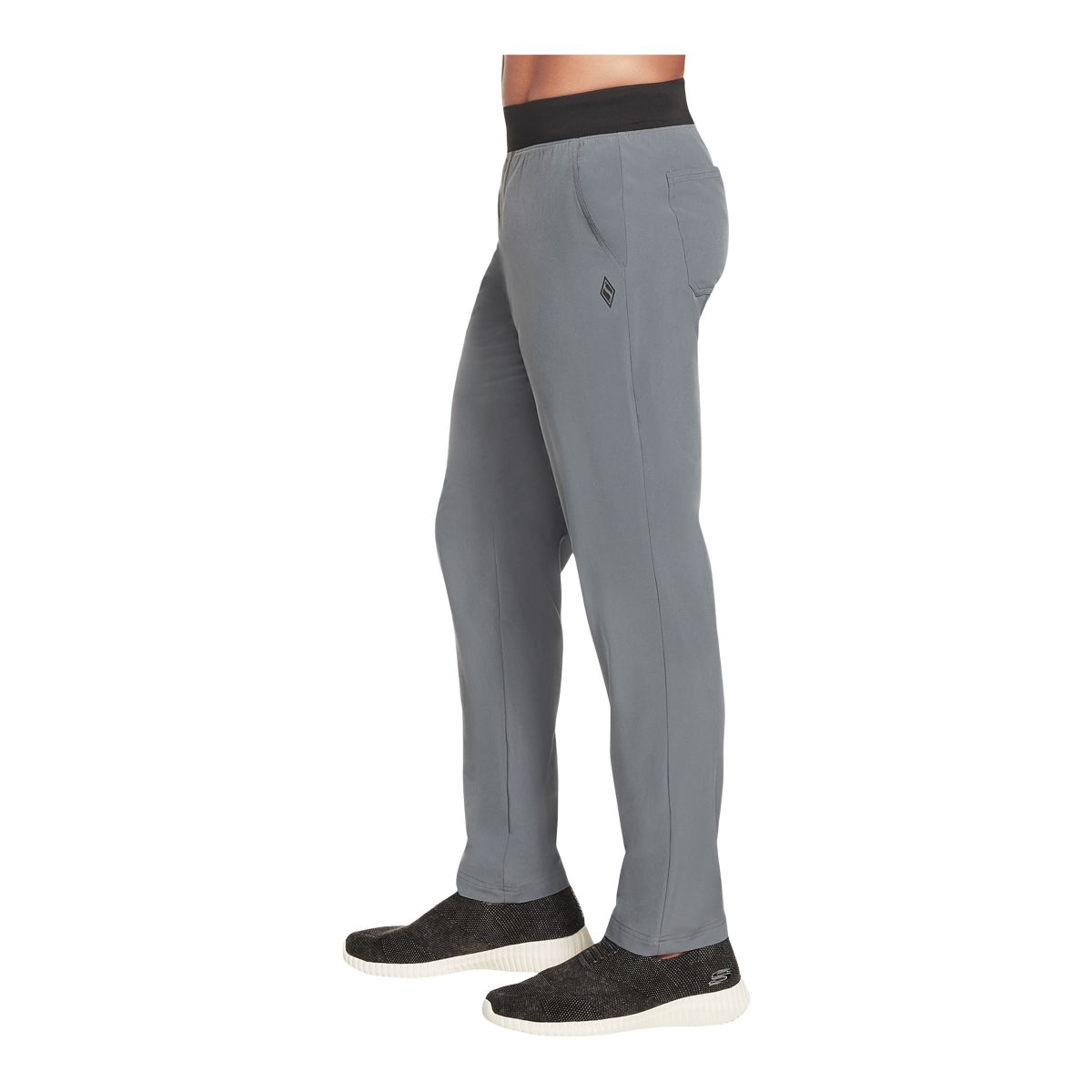 Skechers Solid Men Grey Track Pants - Buy Skechers Solid Men Grey Track  Pants Online at Best Prices in India