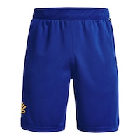 Under Armour Men's Curry Splash 9-in Shorts Front_Flat