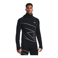 Under Armour Men's Empowered Running Hoodie, Quick-Dry Front_Angled_Right
