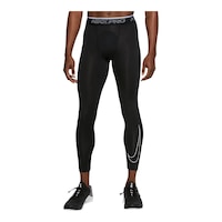 Nike Men's Pro Dri-FIT Three-Quarters Tights Front_Flat