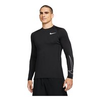 Nike Men's Pro Fitted Long Sleeve Top Front_Angled_Left