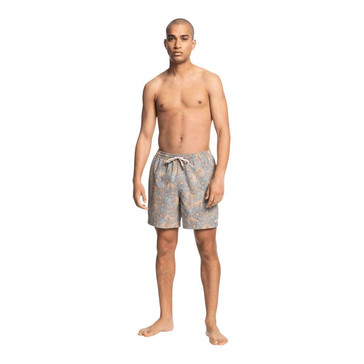 Quiksilver Men's Endless Trip Swim Volley Shorts, 17", 2-Way Stretch