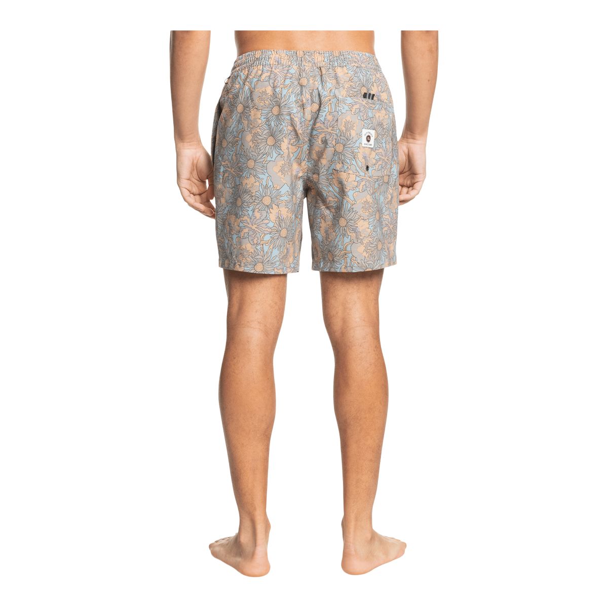 Quiksilver Men's Endless Trip Swim Volley Shorts, 17", 2-Way Stretch