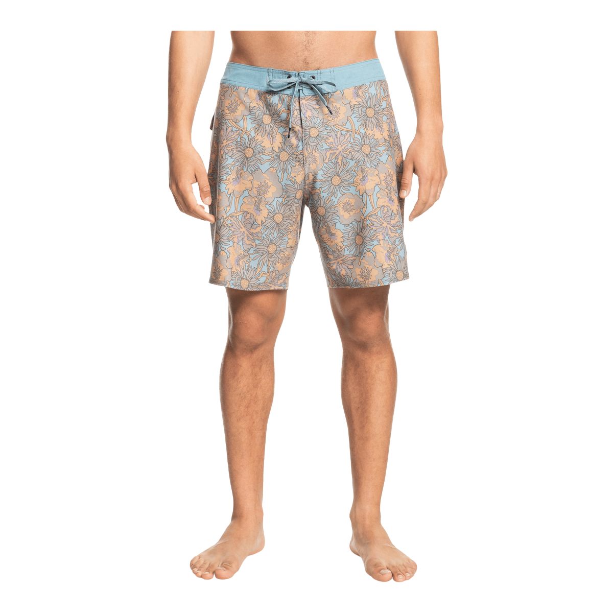 Quiksilver Men's Hempstretch Endless Trip Swim Boardshorts, 18", 4-Way Stretch