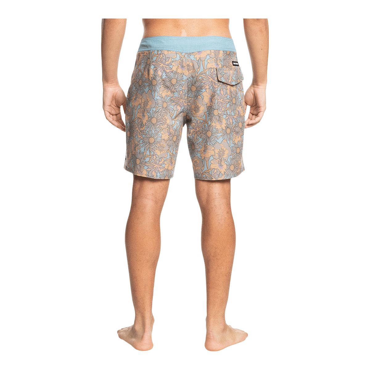 Quiksilver Men's Hempstretch Endless Trip Swim Boardshorts, 18", 4-Way Stretch