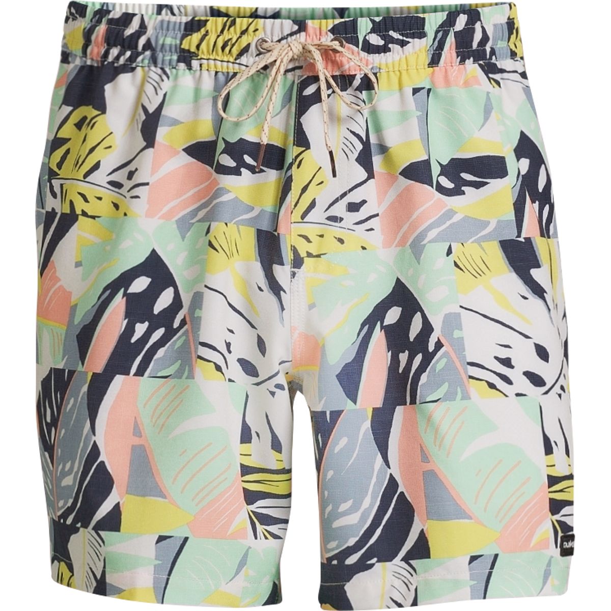 Quiksilver Men's Mystic Session Swim Volley Shorts, 17", 4-Way Stretch