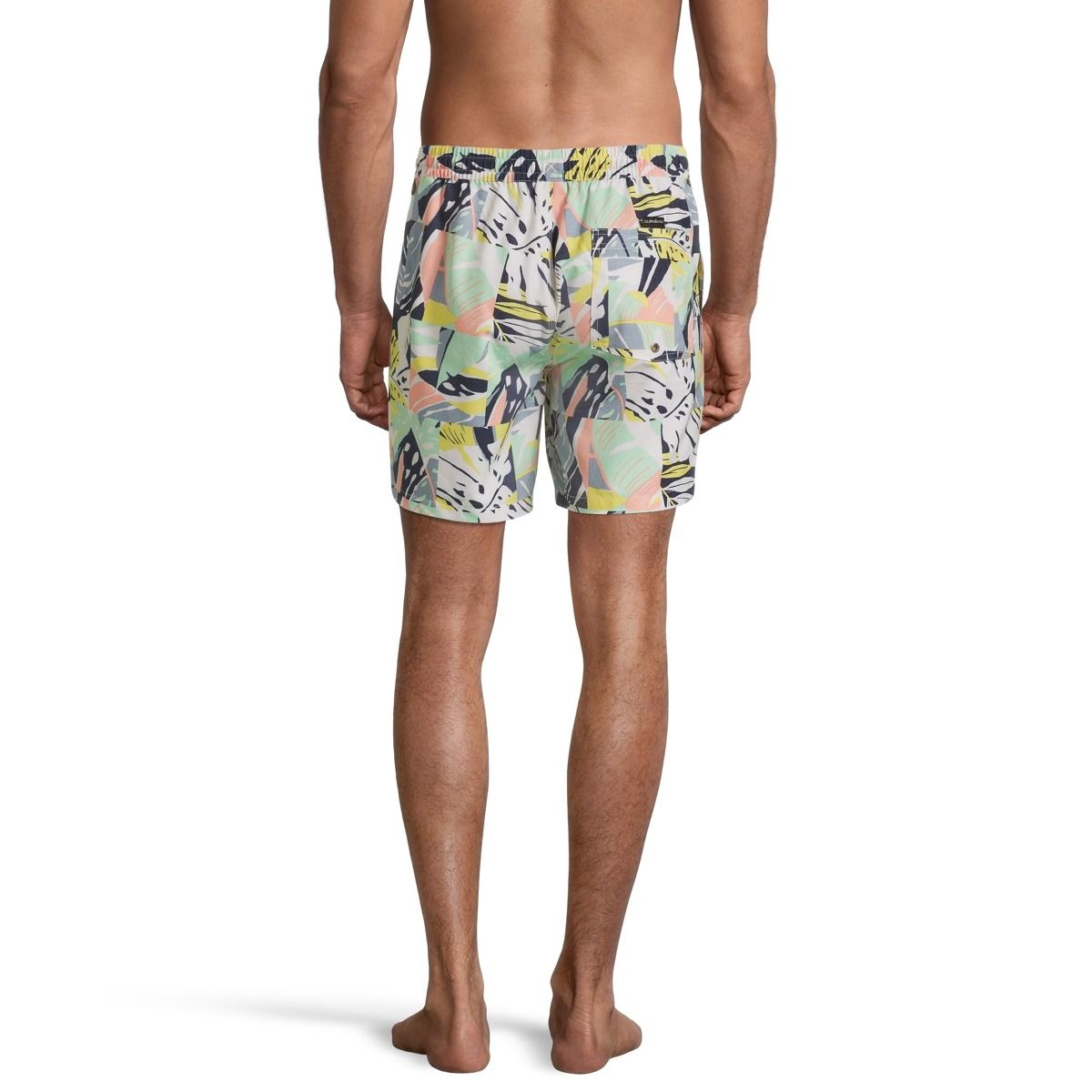 Quiksilver Men's Mystic Session Swim Volley Shorts, 17", 4-Way Stretch