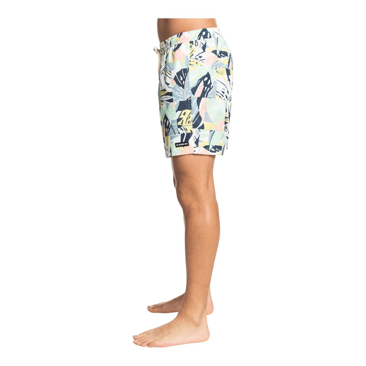 Quiksilver Men's Mystic Session Swim Volley Shorts, 17", 4-Way Stretch