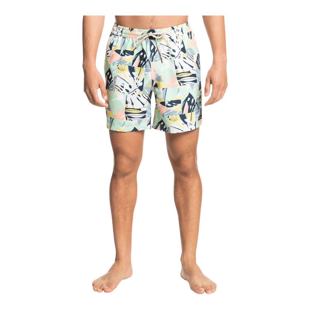 Quiksilver Men's Mystic Session Swim Volley Shorts, 17", 4-Way Stretch